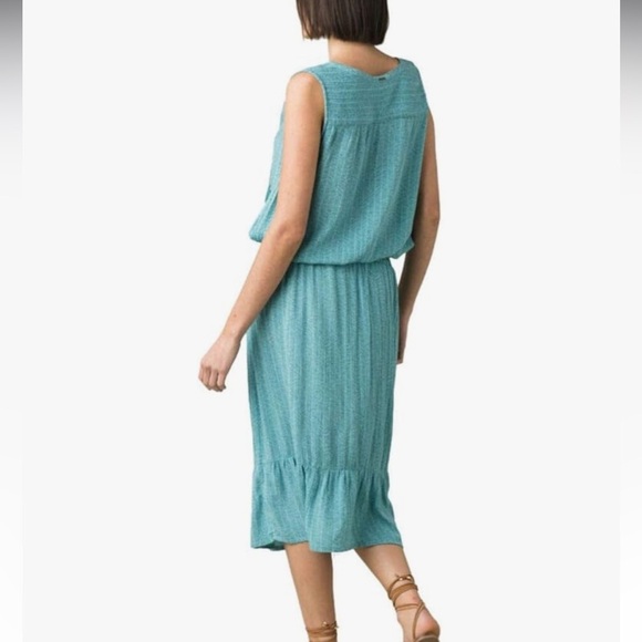 prAna Sentinel Maxi Dress in blue | size XL - Picture 8 of 8